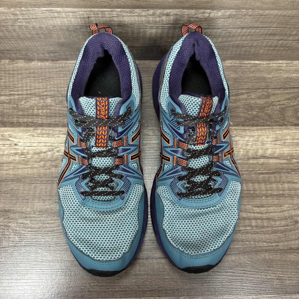 Asics Gel-Venture 8 Green Purple Womens US Size 7.5 EUR 39 Running Shoes - Picture 8 of 10